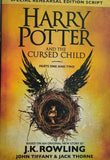 HARRY POTTER AND THE CURSED CHILD P1,P2 - used