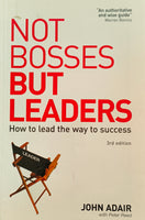 Not bosses but leaders - used