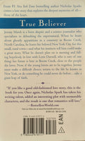 True Believer - Nicholas Sparks - used
