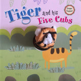Tiger and his five cubs
