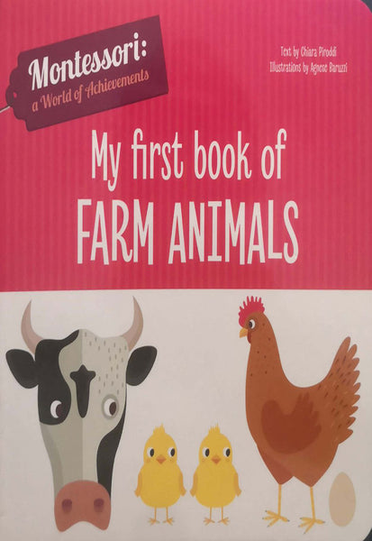 My First book of Farm Animals - Montessori